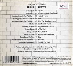 Pink Floyd The Wall 2'li CD