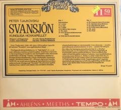 Peter Tjajkovskij Kungliga Hovkapellet ‎ Tvärsnitt Ur Svansjön LP