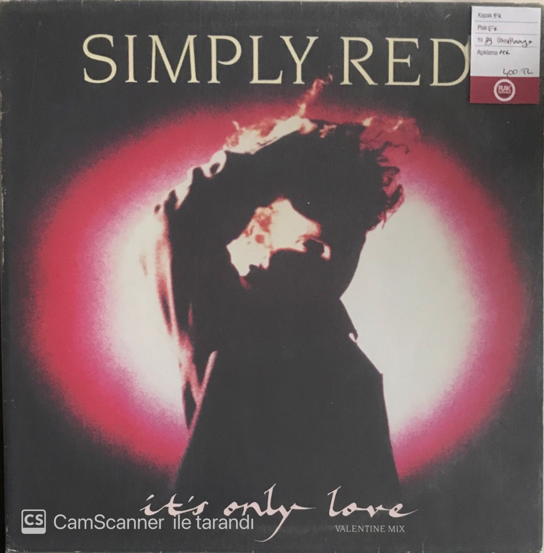 Simply Red - It's Only Love MAXİ