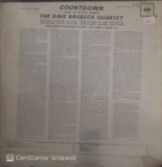 The Dave Brubeck Quartet Countdown Time In Outer Space LP