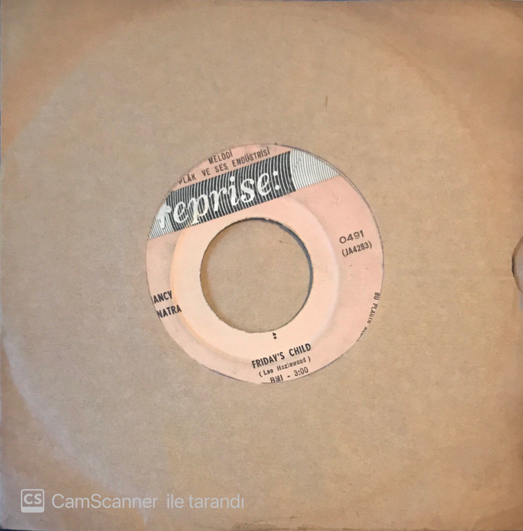 Nancy Sinatra - Friday's Child 45lik