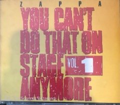 Frank Zappa You Can't Do That On Stage Anymore 2'li CD