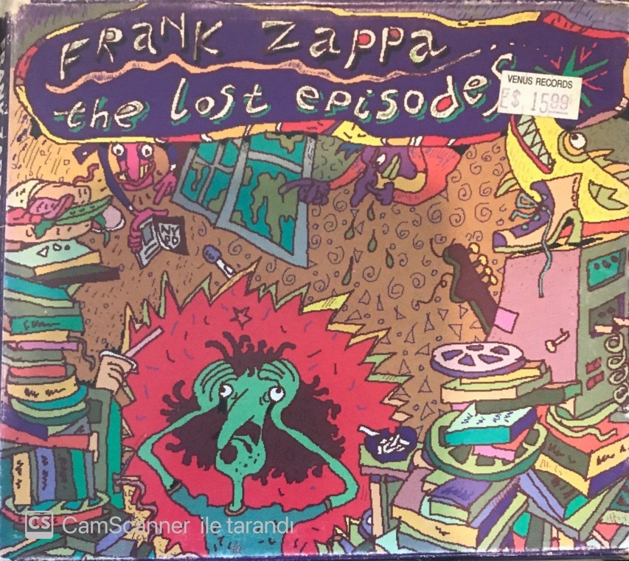 Frank Zappa The Lost Episodes CD