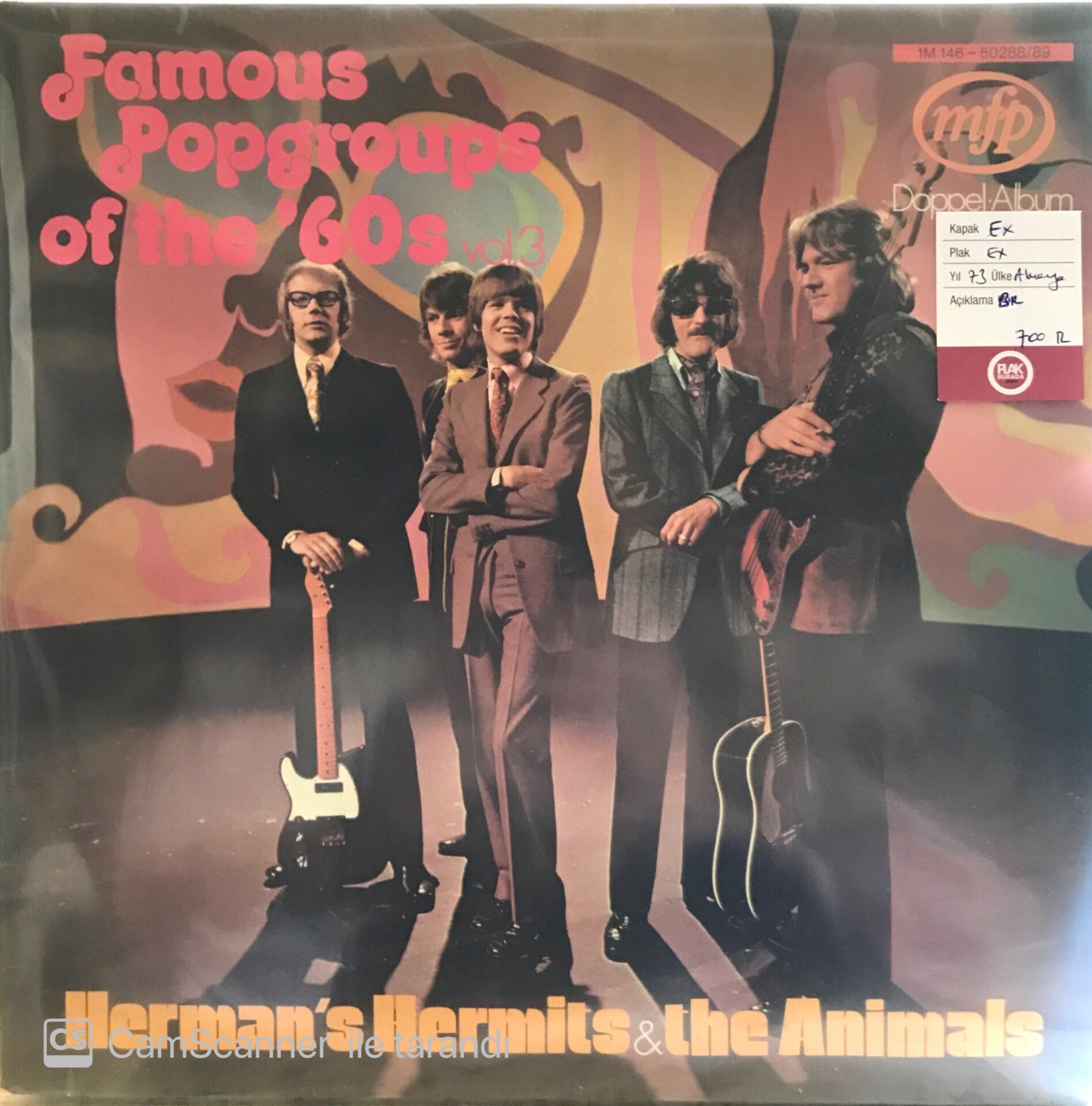 Herman's Hermits & The Animals (Double) LP