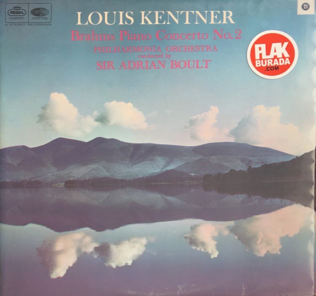 Louis Kentner, Philharmonia Orchestra Conducted By Sir Adrian Boult ‎ Brahms Piano Concerto No. 2