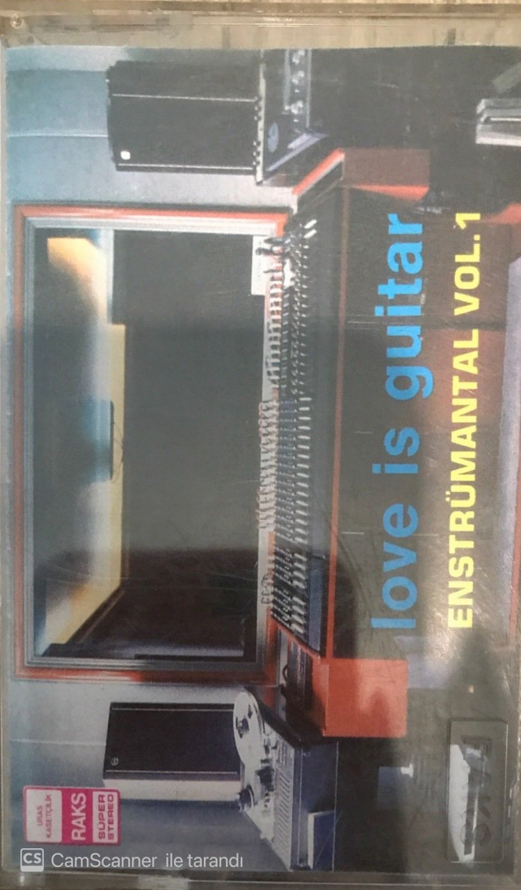 Love is guitar Enstrümantal Vol.1 KASET