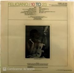 Jose Feliciano - Feliciano / 10 to 23  LP