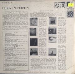 Chris In Person LP