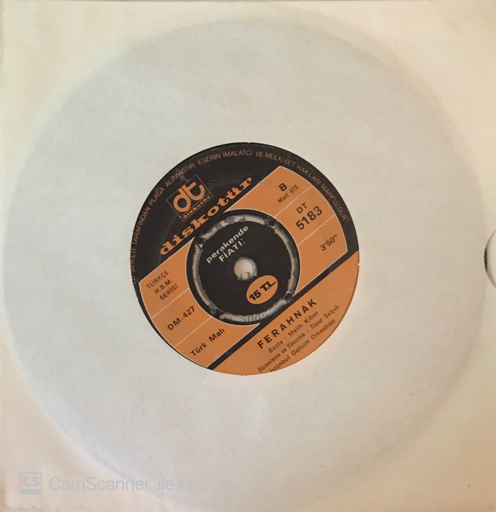 İstanbul Gelişim Orkestrası Ferahnak 45lik