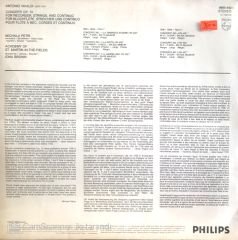 Vivaldi / The 6 Flute Concerts Op. 10 / Michala Petri LP