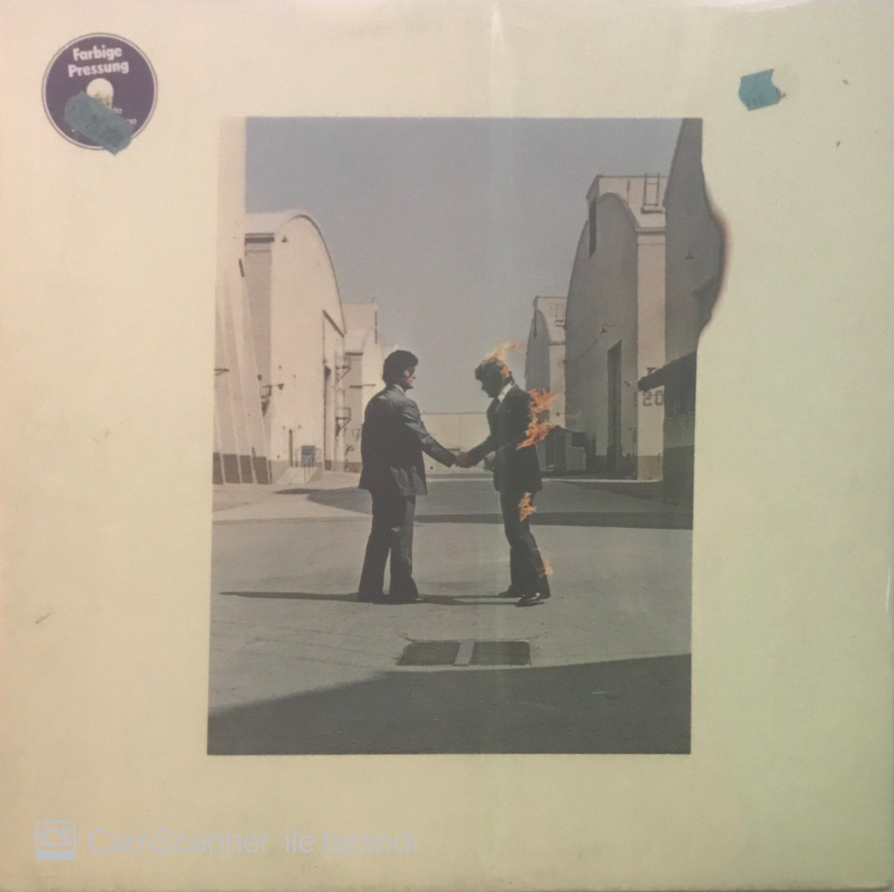 Pink Floyd Wish You Were Here LP Mavi Plak