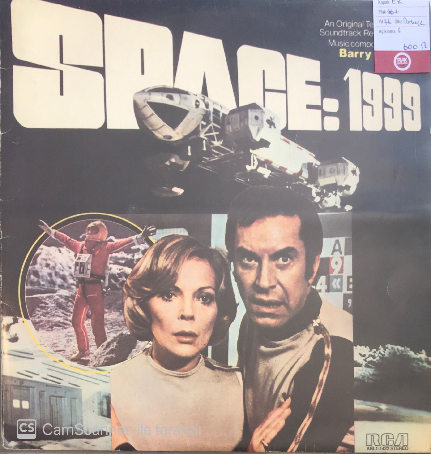 Barry Gray Space 1999 LP