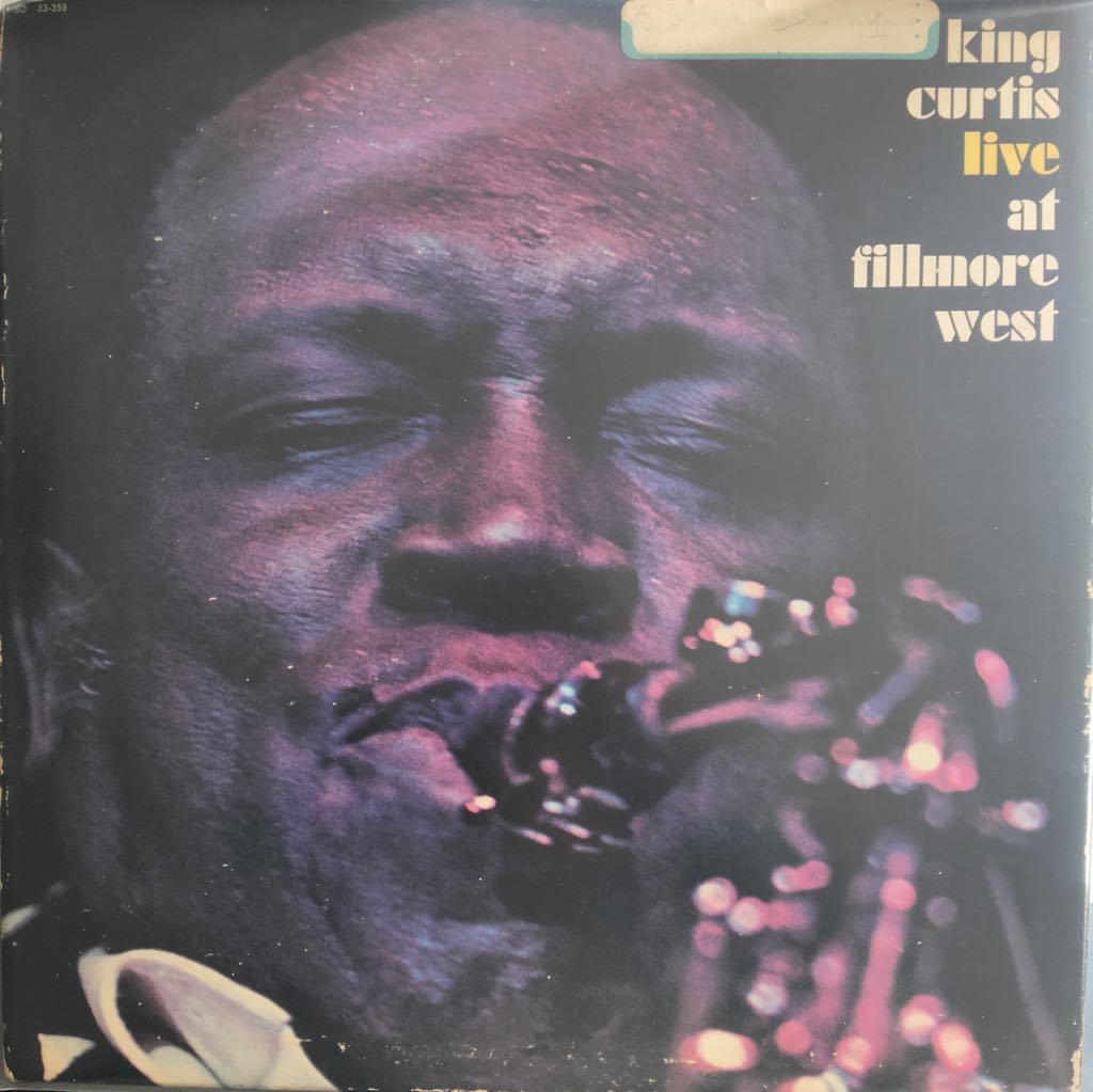 King Curtis Live At Fillmore West LP