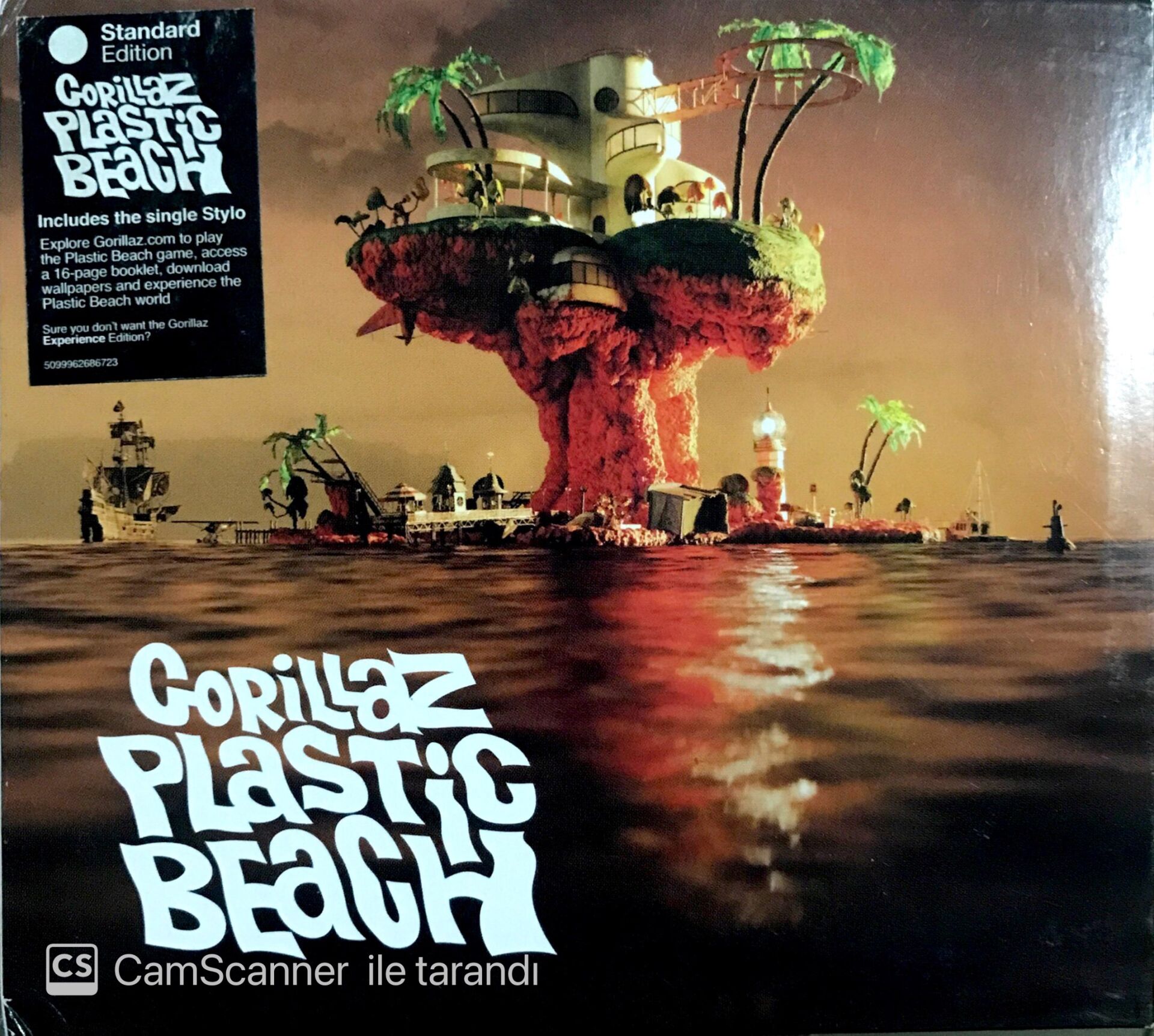 Gorillaz Plastic Beach CD