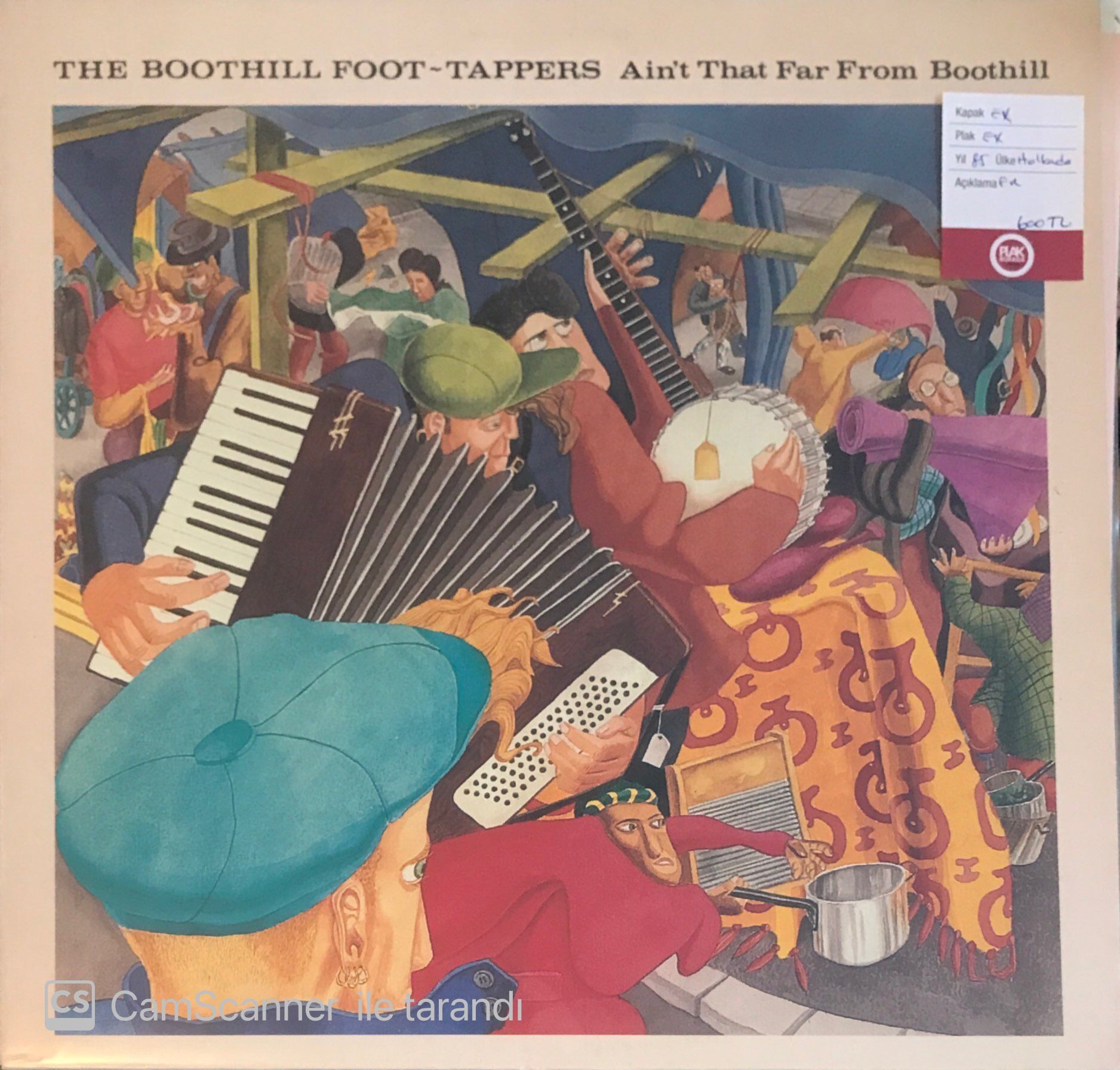 The Boothill Foot-Tappers – Ain't That Far From Boothill LP