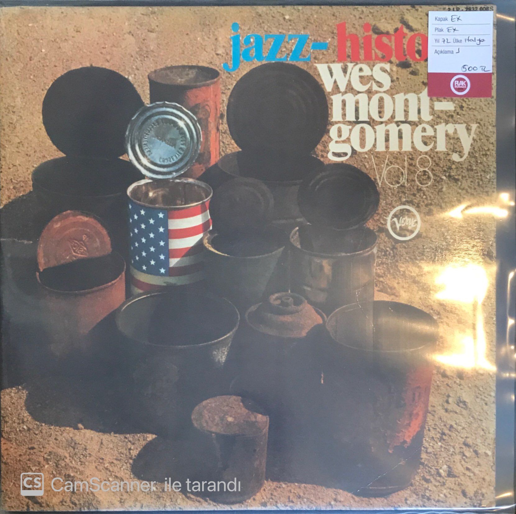 Wes Montgomery - Jazz History Vol.8   2 x LP