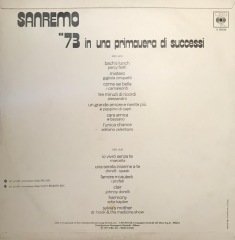 Sanremo ''73 In Una Primauera Di Successi LP
