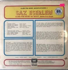 Klasik Türk Müziği Şaheserleri Serisi: 5 Saz Eserleri LP