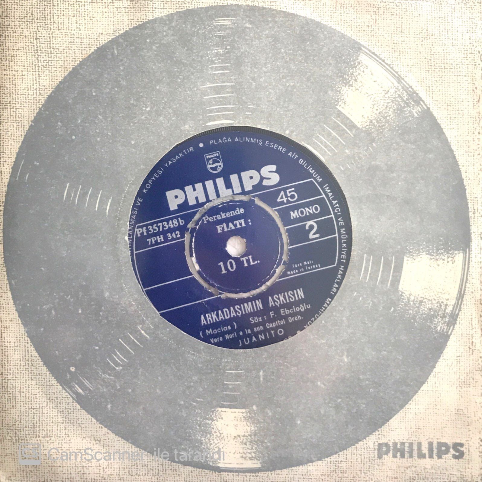 Juanito - Arkadaşımın Aşkısın 45lik