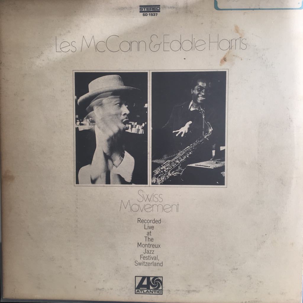 Eddie Harris Les McCann Swiss Movement LP