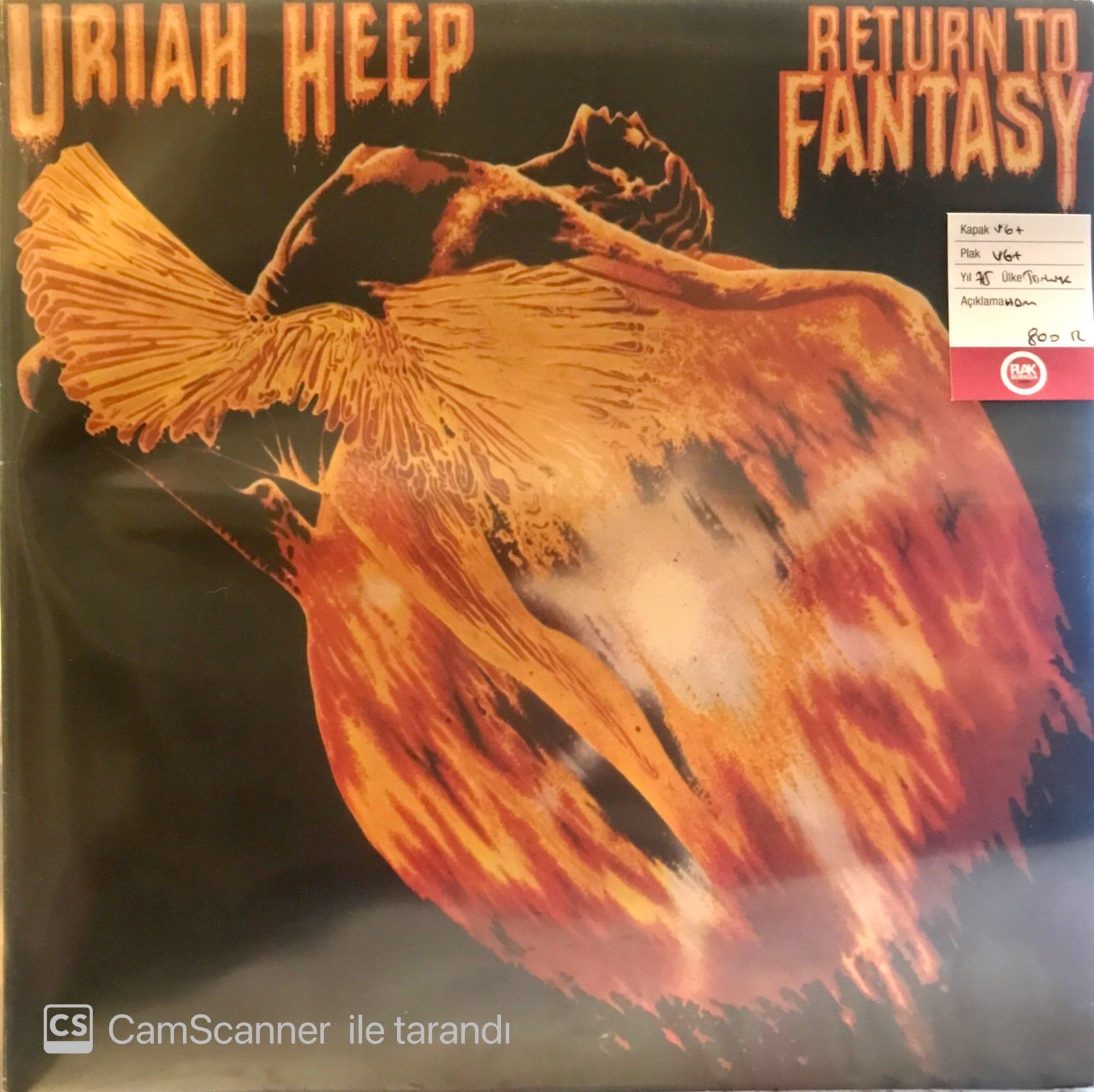 Uriah Heep - Return To Fantasy LP