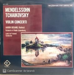 Mendelssohn - Tchaikovsky / Violin Concerti / Rosand LP
