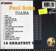 Paul Anka - Diana  - CD