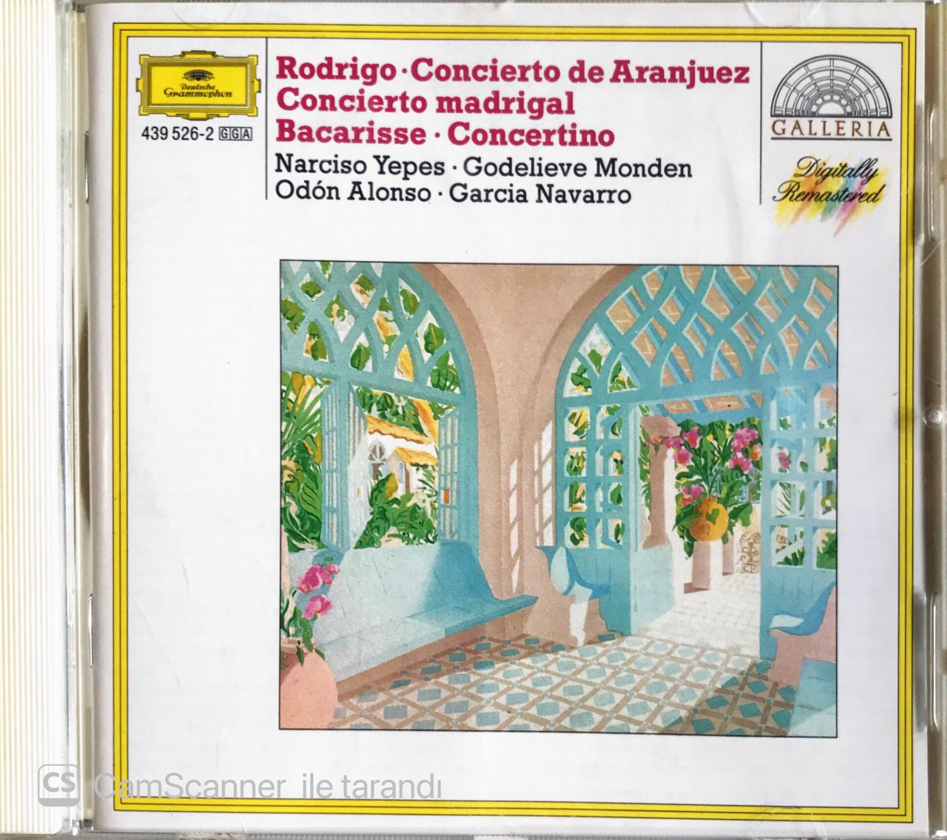 Rodrigo Concierto de Aranjuez Concierto Madrigal CD