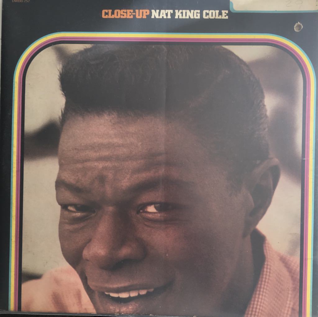 Nat King Cole ''Close Up Nat King Cole'' Double  LP