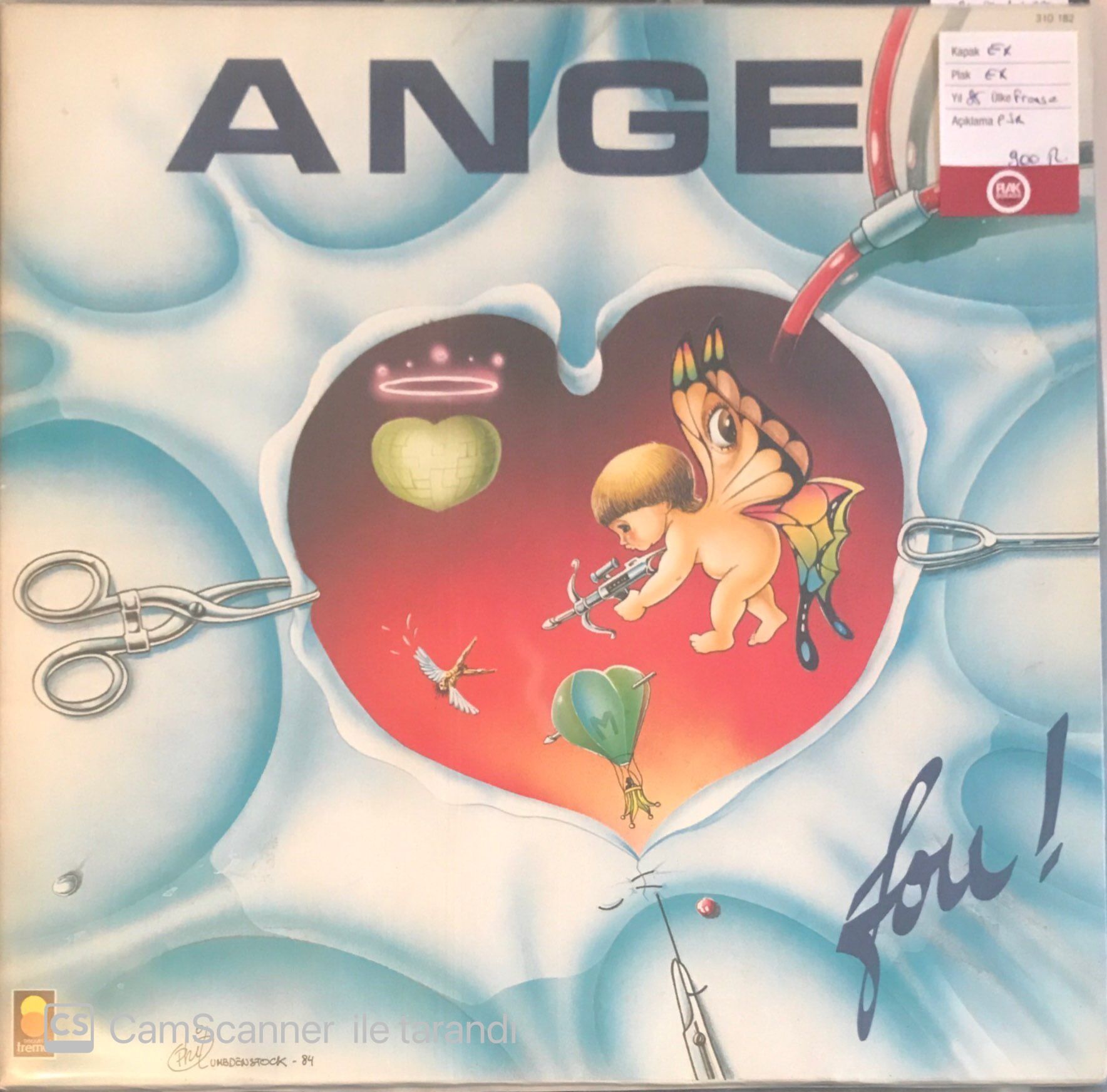 Ange - ''Fou'' LP