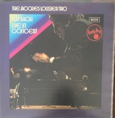 The Jacques Loussier Trio Play Bach Live In Concert LP