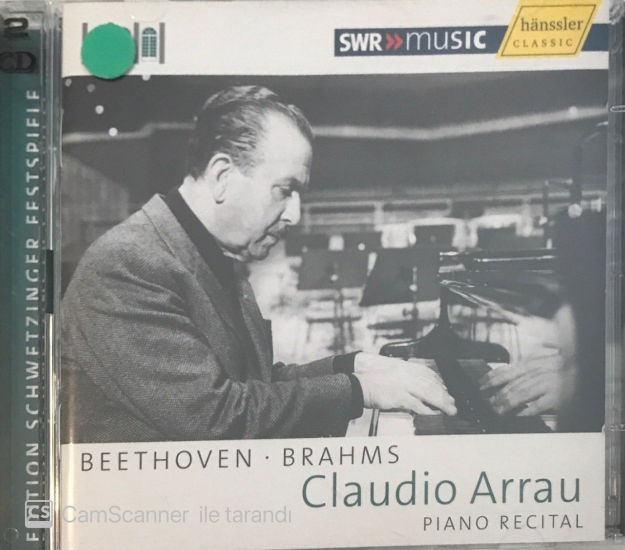 Claudio Arrau Klavierabend Piano Recital CD