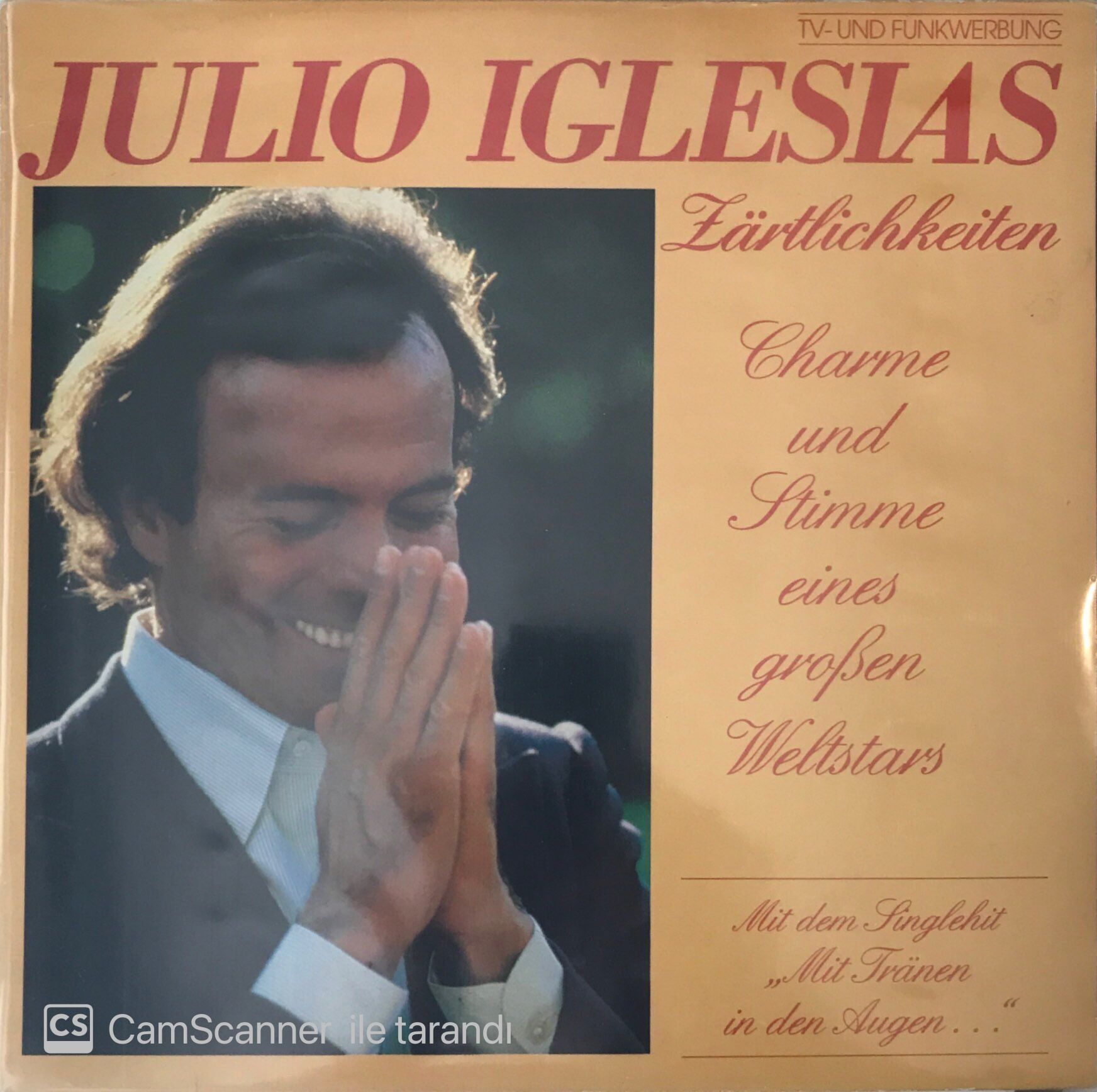 Julio Iglesias Zartlichkiten LP