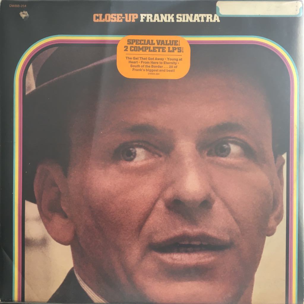 Frank Sinatra ''Close Up Frank Sinatra ''Double  LP