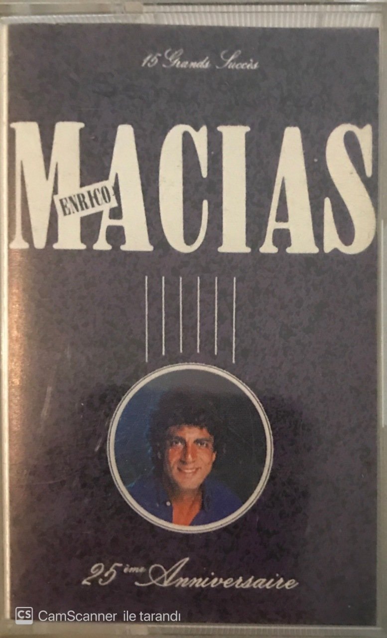 Enrico Macias 25 eme Anniversaire KASET
