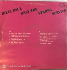 Billy Paul Only The Stong Survive LP