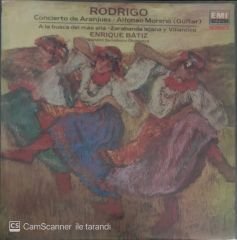 Rodrigo Concierto De Aranjuez Alfonso Moreno LP
