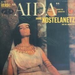 Andre Kostelanetz Aida Opera LP