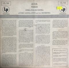 Andre Kostelanetz Aida Opera LP