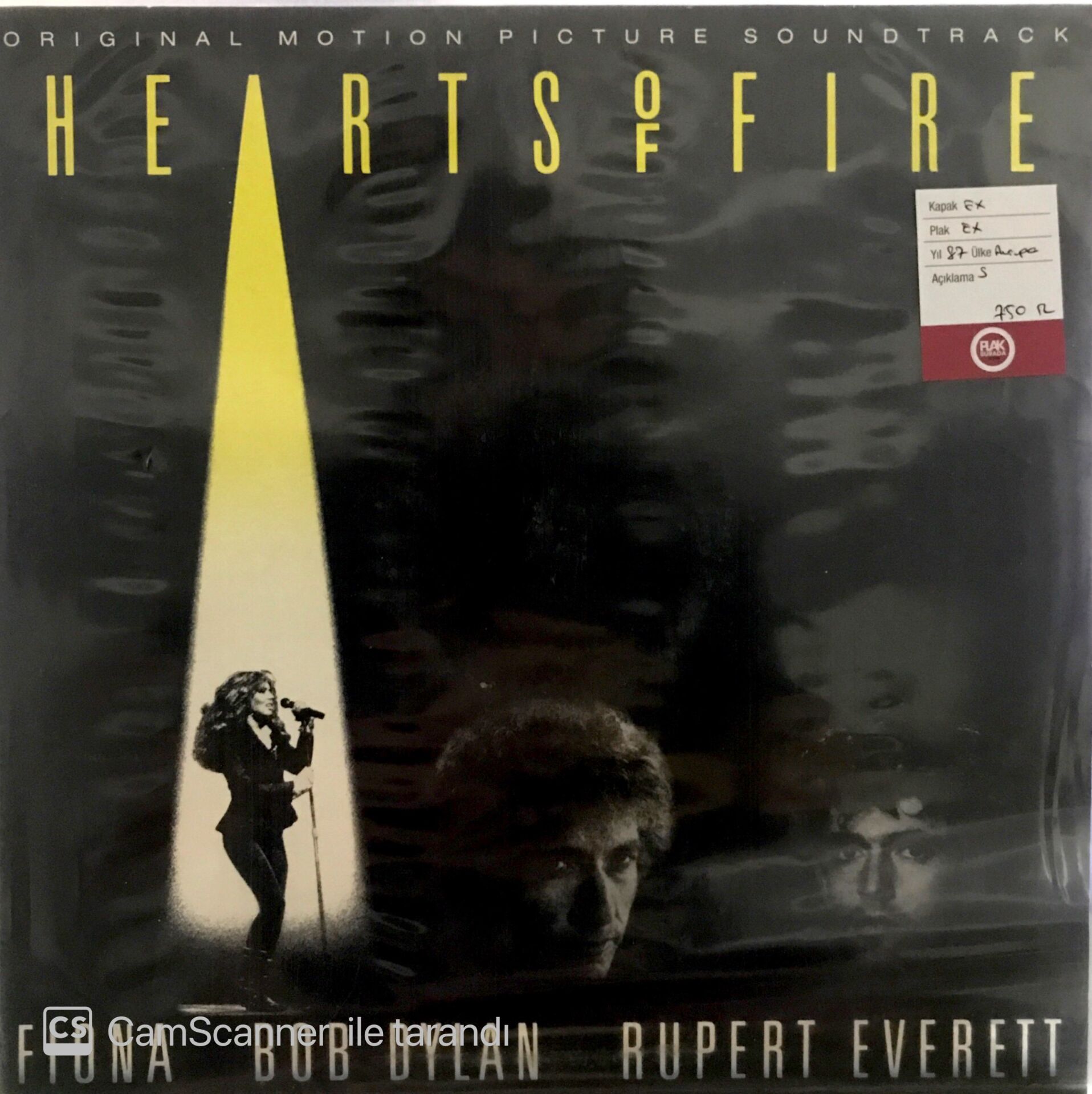 Hearts of Fire Soundtrack LP