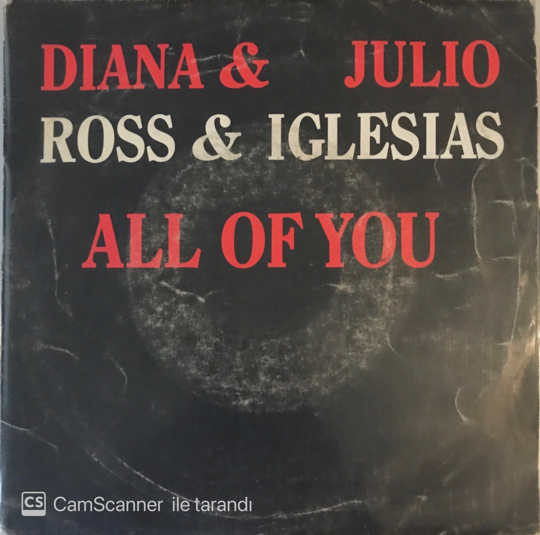 Dıana Ross & Julıo Iglesıas - All Of You 45lik