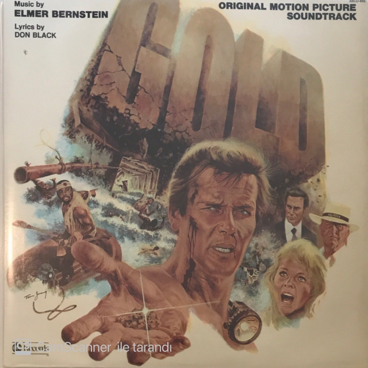 Original Motion Picture Soundtrack Gold - Elmer Bernstein LP