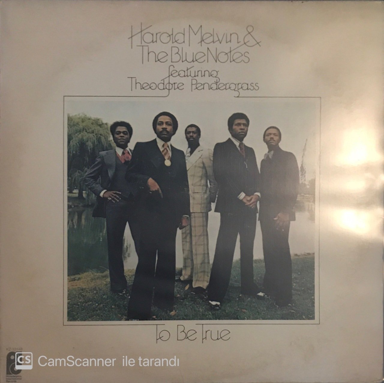 Harold Melvin and The Blue Notes Featuring Theodore Pendergrass To Be True LP