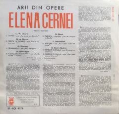 Elena Cernei Arii Din Opere LP
