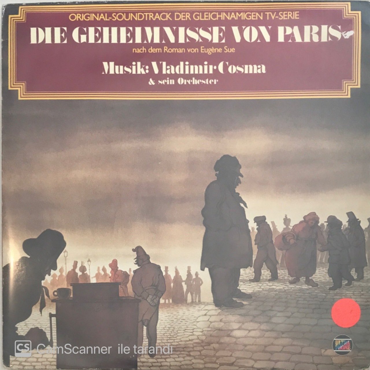 Original Soundtrack Der Gleichnamigen Tv - Serie Die Geheimnisse Von Paris LP