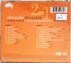Osvaldo Pugliese - En El Colon - CD