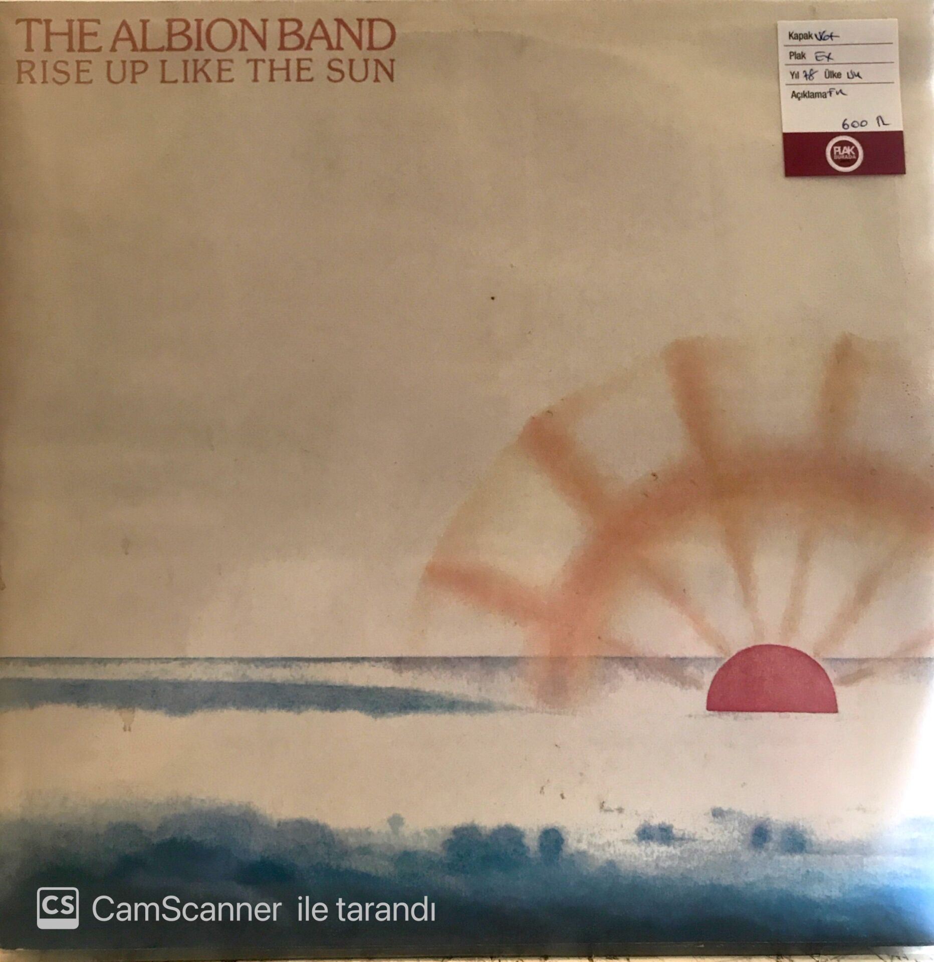 The Albion Band Rise up Like the Sun LP