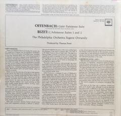 The Philadelphia Orchestra Eugene Ormandy Gaîté Parisienne L'Arlésienne Suites LP