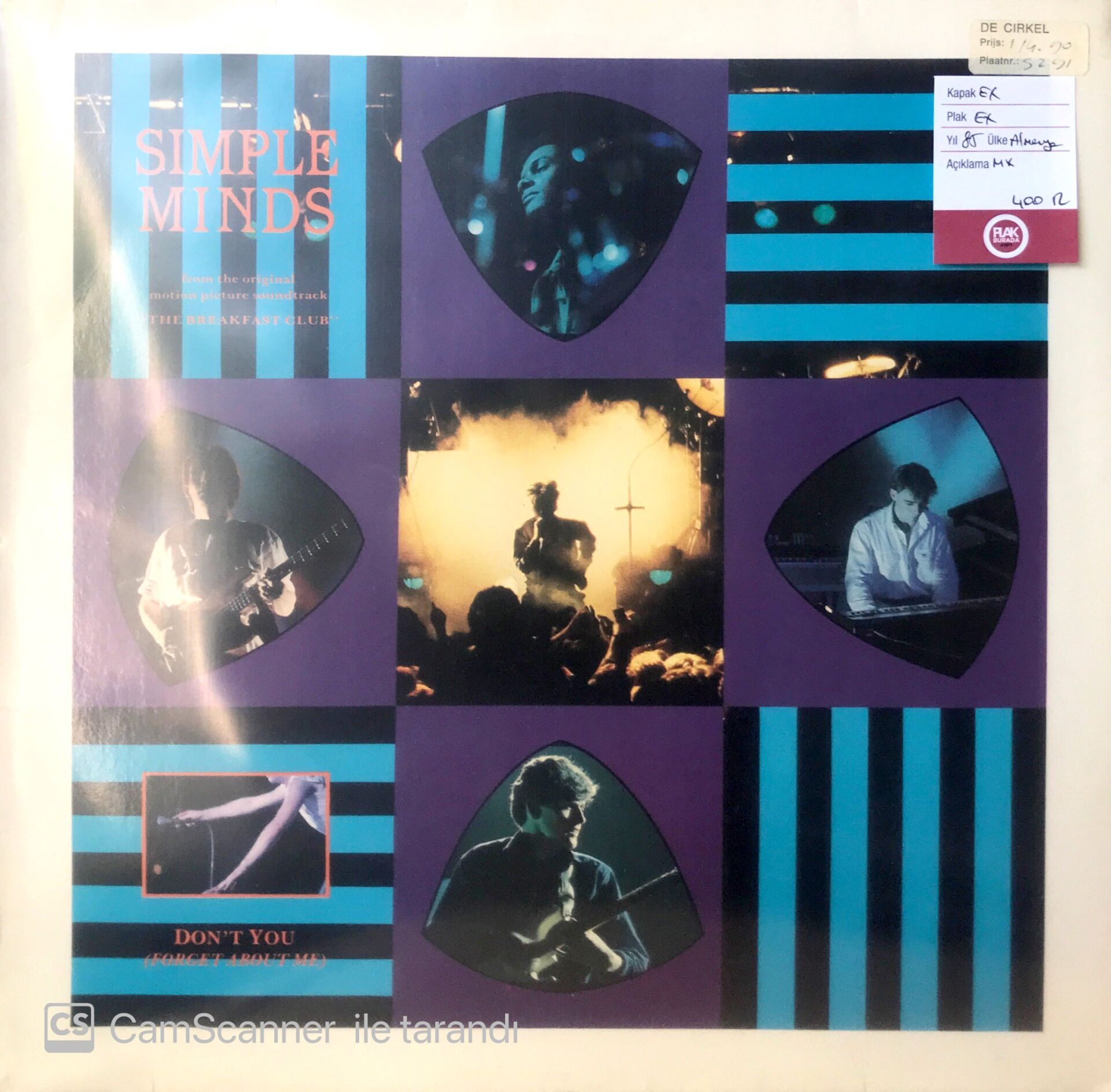 Simple Minds - Don't You ( Forget About Me) Maxi Simple LP