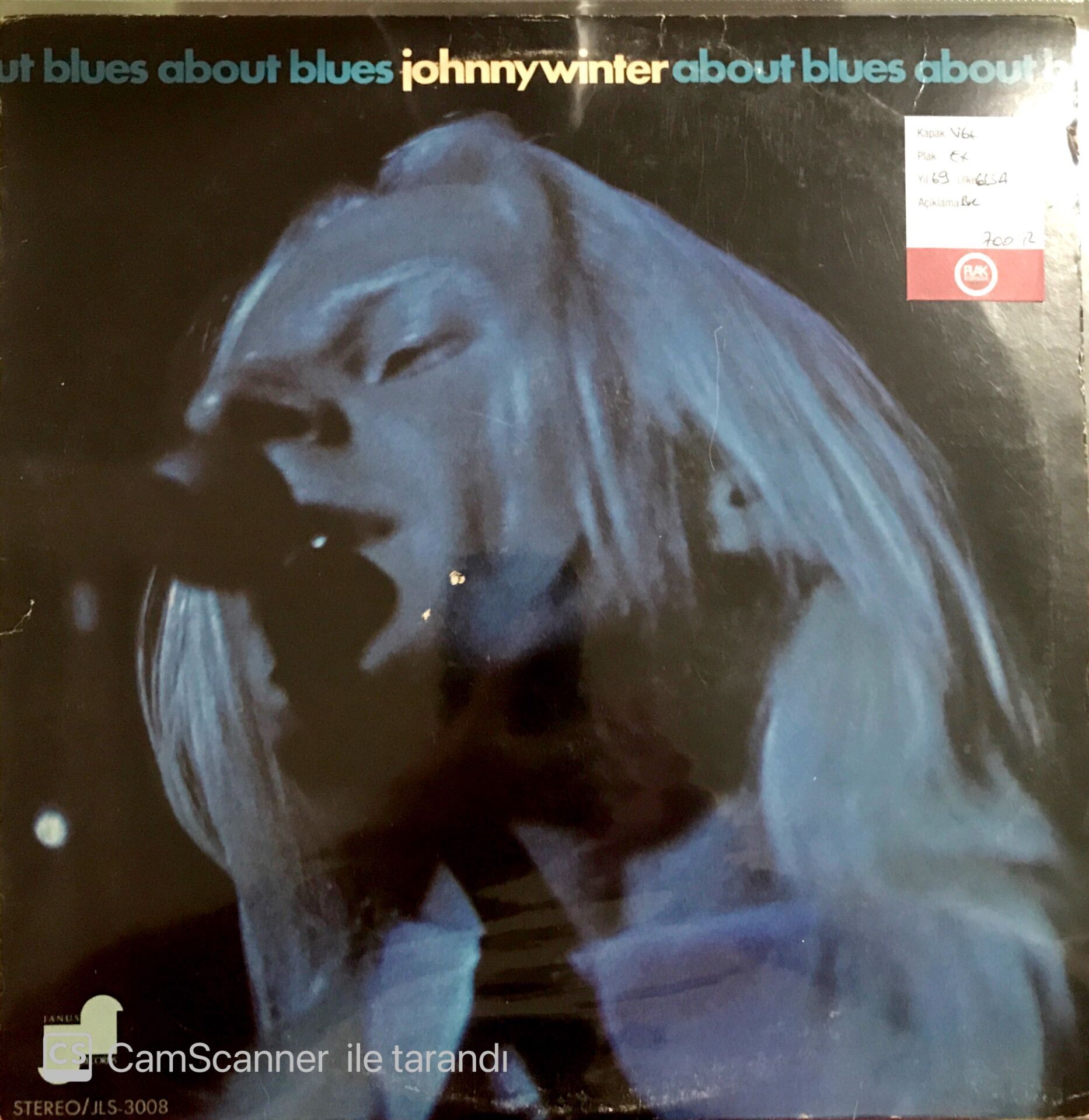 Johnny Winter - About Blues LP